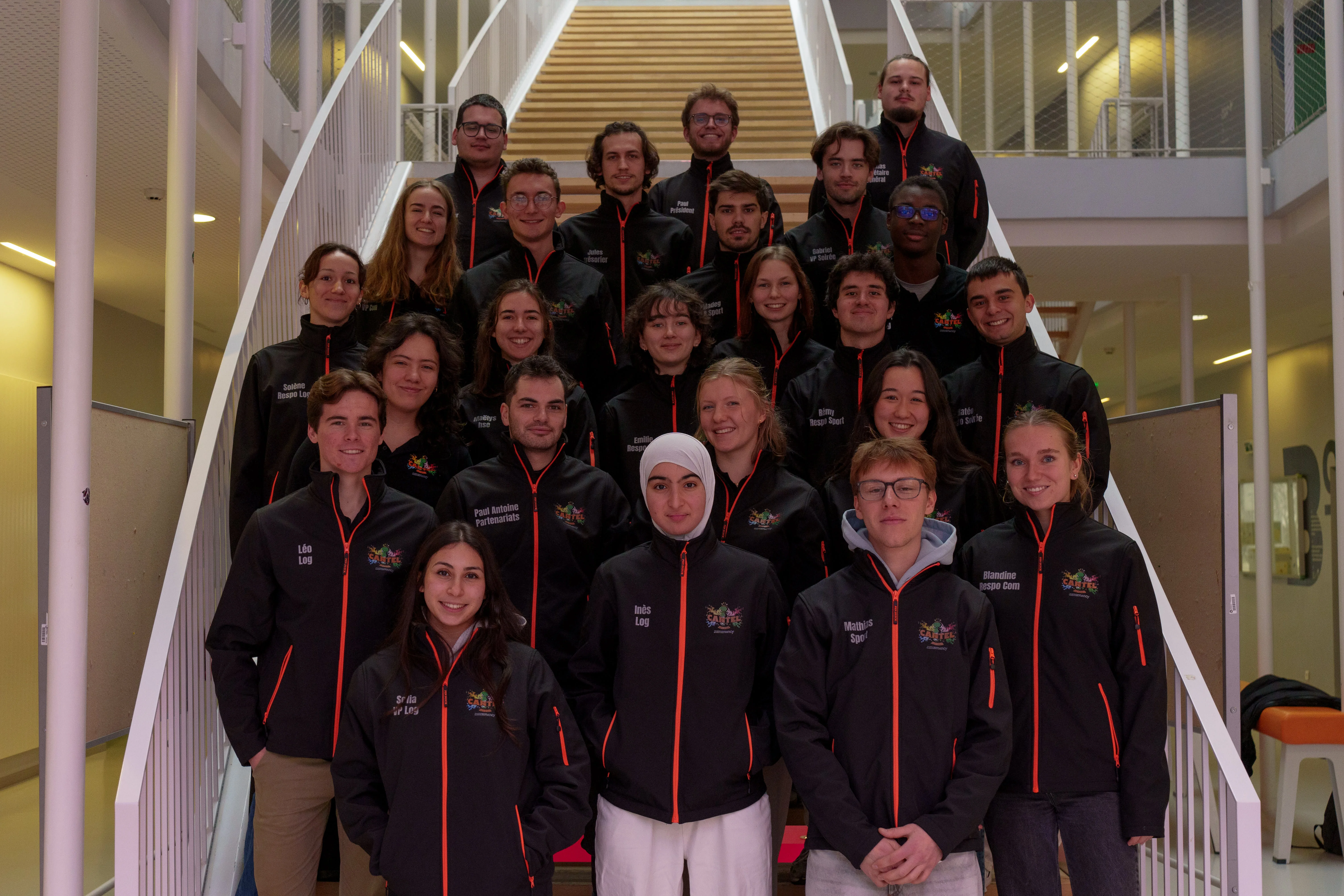 L'équipe du Cartel Nancy 2026 au complet